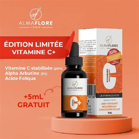 Almaflore Almaflore EDITION LIMITE Vitamine C 10 Ml 5 Ml OFFERT