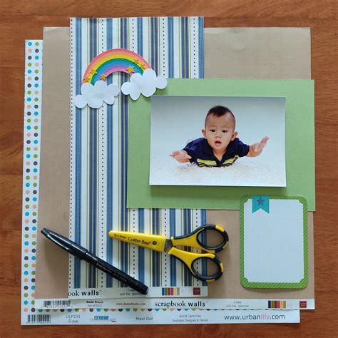 How to Scrapbook: Creating a Layout from Start to Finish