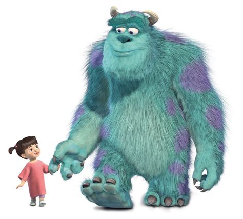 Sully And Boo Monsters Inc Boo Pixar Characters Monsters Inc