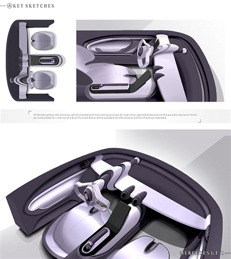 Mercedes GT-R Interior Project on Behance