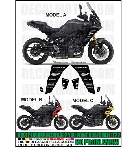 KIT STICKERS TRACER 9 FACTORY RACING EASY KAMO