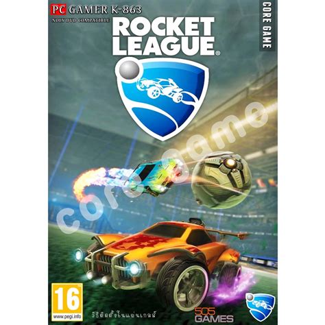 Rocket League แผ่นเกมส์ แฟลชไดร์ฟ เกมส์คอมพิวเตอร์ Pc โน๊ตบุ๊ค Shopee