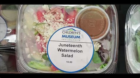 Indianapolis Childrens Museum Juneteenth Watermelon Salad Youtube