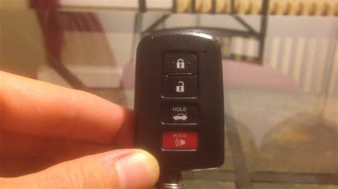 How To Replace Battery In Toyota Rav4 Key Fob Toyota Rav4 Ke