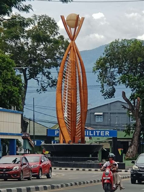 RRI Co Id Filosofi Tugu Nol Kilometer Ikon Kota Palu