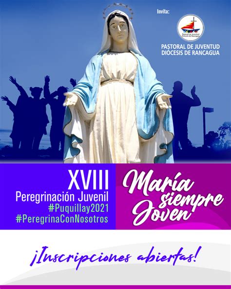 J Venes De La Di Cesis De Rancagua Invitan A Xviii Peregrinaci N