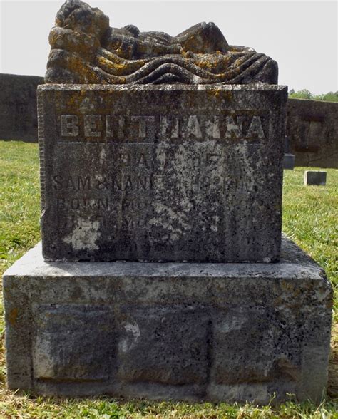 Bertha Ina Hopkins Find A Grave Memorial