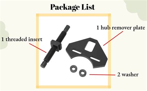 Wheel Hub Removal Tool Carbon Steel Wheel Hub Remover High