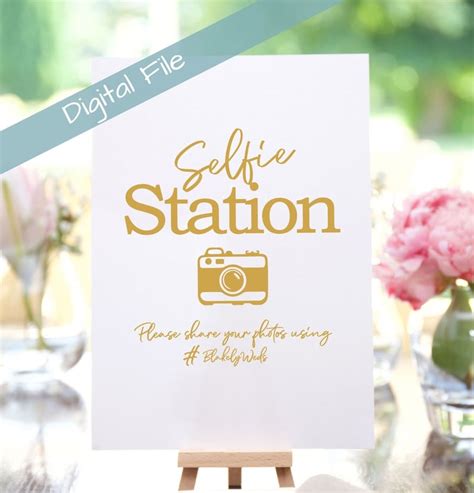 Selfie Station SVG Photo Booth Sign SVG Selfie Sign SVG Digital