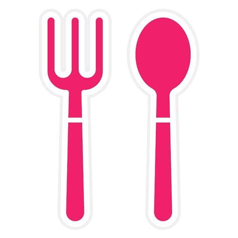 Premium Vector Cutlery Icon Style