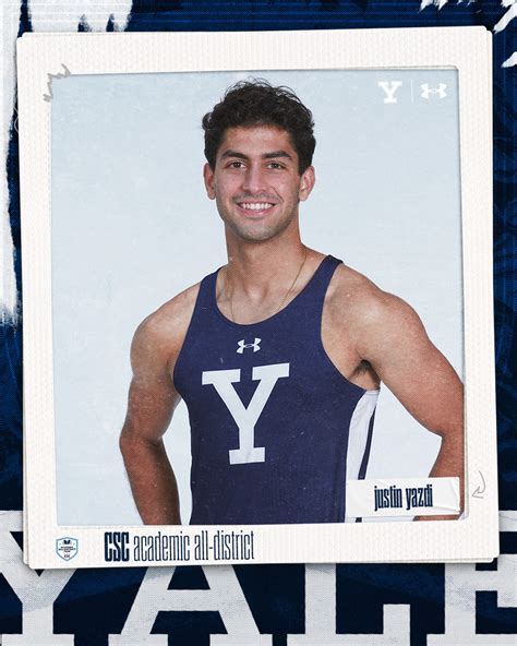 Yale Cross Country Track Field On Twitter And Justin Yazdi