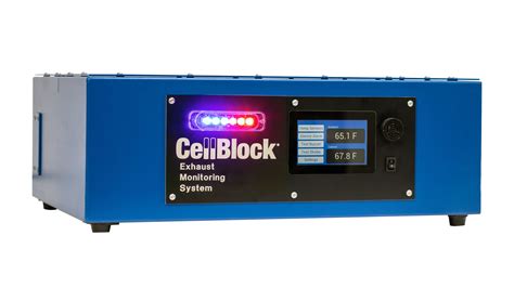 The Exhaust Monitoring System Battery Cabinet Upgrade Cellblock Fcs