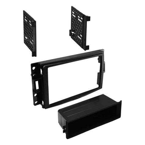 American International Gmk Double Din Black Stereo Dash Kit With