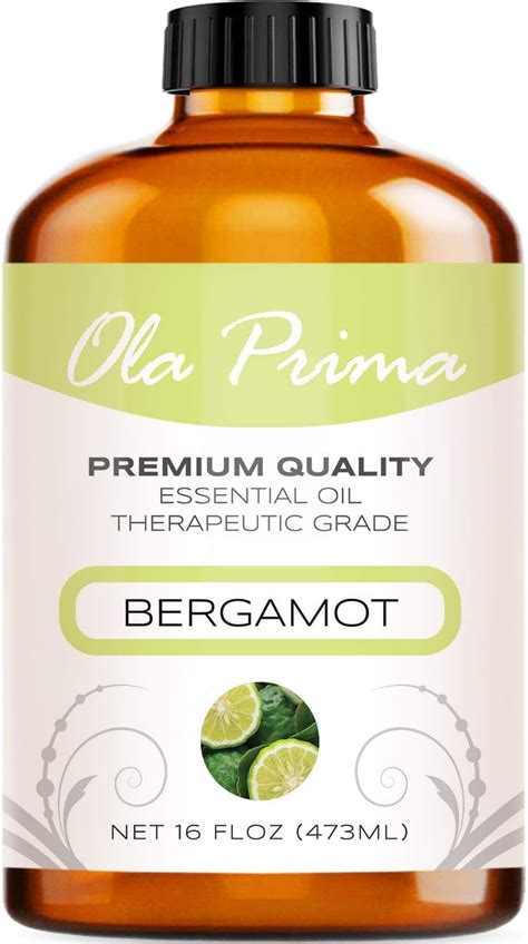 Ola Prima Oils Oz Bergamot Essential Oil Fluid Ounces Health