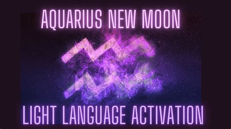 Aquarius New Moon Light Language Activation Clearing Blue Avian