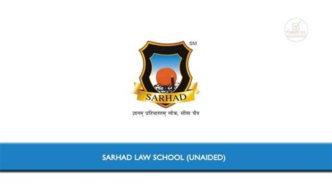 Sarhad Law School (Unaided) invited Applications from eligible ...