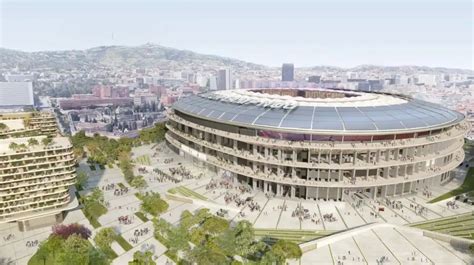 La remodelación del Camp Nou y sus aledaños empezará este junio