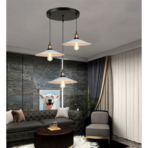 Tempas Lampes R Tro Suspension Luminaire Ajustable Industriel Cm