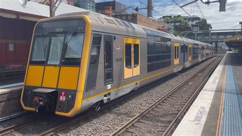 Sydney Trains Tangara T Sets At Wollongong Railway Station Youtube