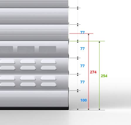 Rolltor RP77 Premium Individuelle Sonderausstattung Rolltore