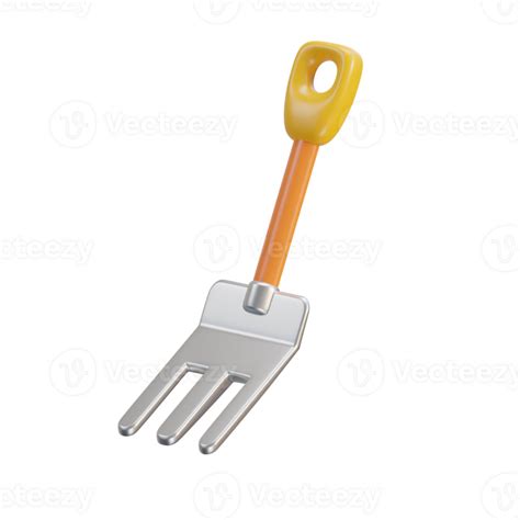 3d Pitchfork Icon Illustration 28293811 Png