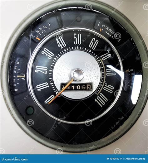 Ford Speedometer Stock Photo Image Of Carribean