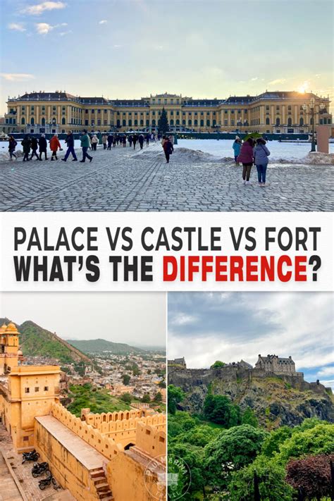 Palace VS Castle VS Fort: What's The Difference?