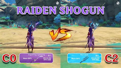 C0 Raiden Vs C2 Raiden Which One Is Better Gameplay Comparison Youtube