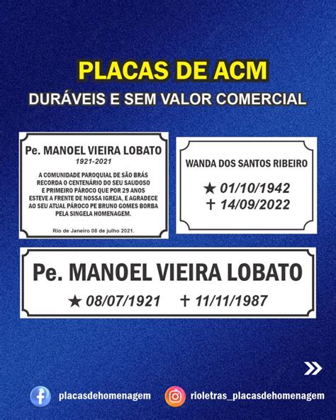 Placas Para Tumulos E Jazigos Letras De A O Placas Letreiros