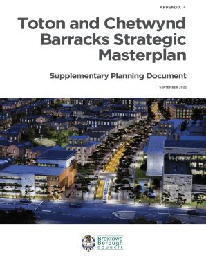 Fillable Online Dalton Barracks Supplementary Planning Document Spd