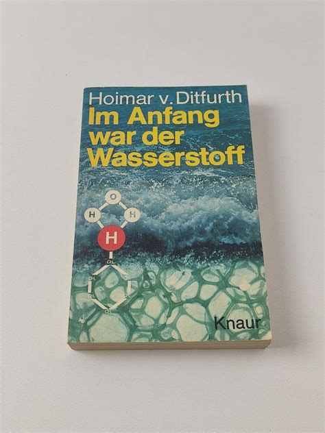 Hoimar V Ditfurth Im Anfang War Der Wasserstoff