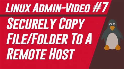 Securely Copy File Or Directory To A Remote Host In Linux Linux Admin