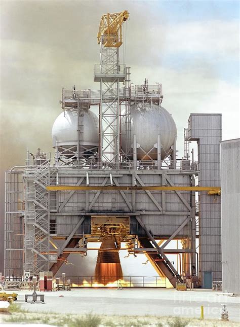 F-1 Rocket Engine Test Fire Photograph by Nasa/science Photo Library ...