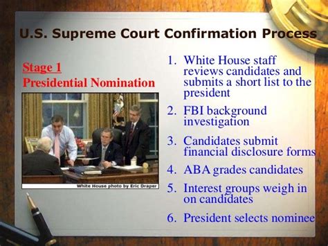 Supreme court nomination process