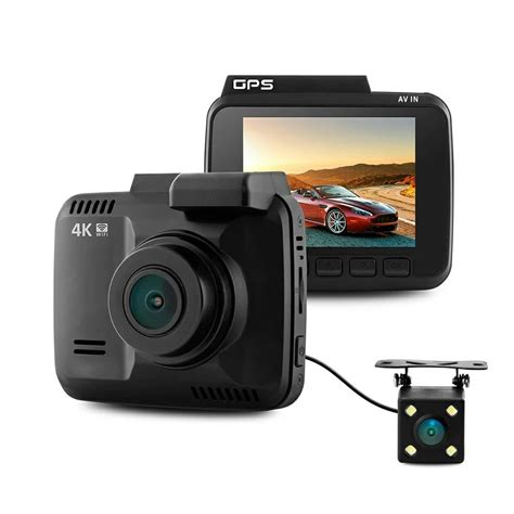 Gs D Dual Lens Wifi Fhd P Front Vga Rear Car Dvr Recorder X