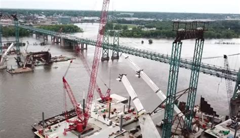 I-74 Bridge Update By Drone: It’s All Happening