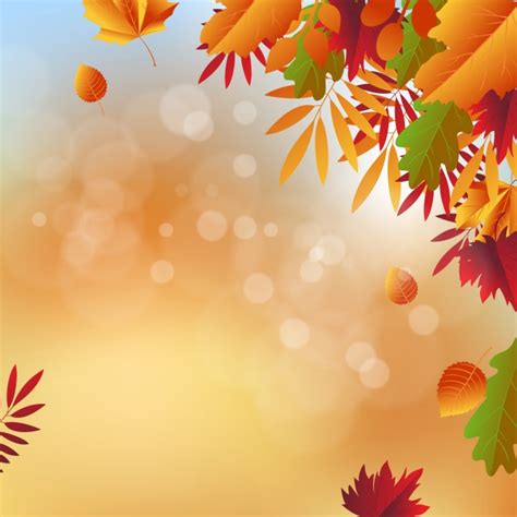 Simple Fall Banner Background Vector Template, Wallpaper, Autumn, Fall Background Image And ...