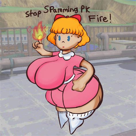 Rule 34 1girls Big Ass Big Breasts Blonde Hair Breasts Bigger Than Head Earthbound Fire