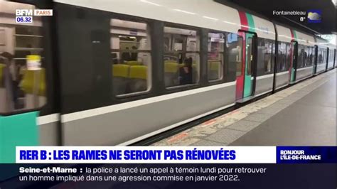 Le De France La Moiti Des Rames Du Rer B Ne Seront Finalement Pas