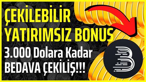 YATIRIM YOK ÇEKİLEBİLİR EVET Bitmart 3 000 Dolara Kadar Bonus Kazanma