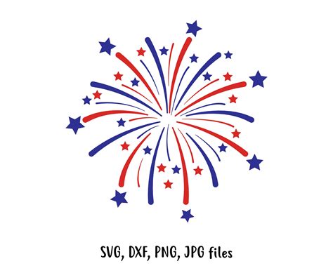 Fireworks Svg Head Svg Cricut Svg Clipart Layered Svg Files Etsy | The ...