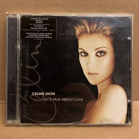 CÉline Dion Lets Talk About Love 1997 Cd 2el