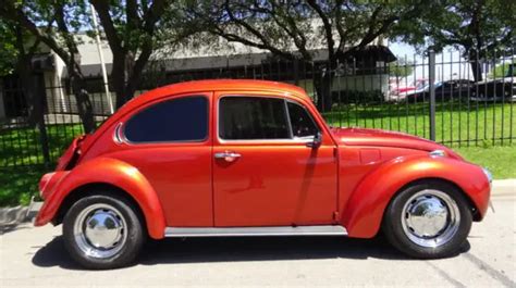 1972 Vw Super Beetle Custom Restored Classic Paint Interior