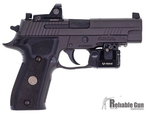 Used Sig Sauer P226 Legion DA SA Semi Auto Pistol 9mm Luger Sig Romeo