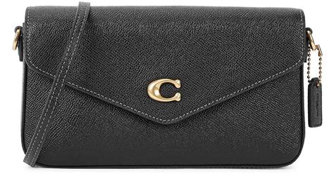 Coach Wyn Black Leather Cross Body Bag Lyst