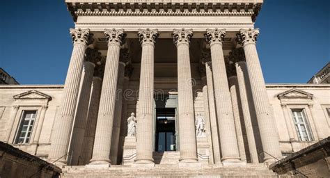 Tribunal De Montpellier France Foto Editorial Imagen De Francia