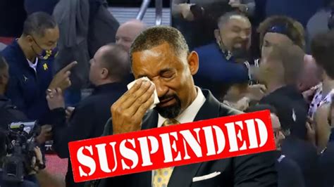 Michigan Coach Juwan Howard SUSPENDED For The Rest Of Regular Season