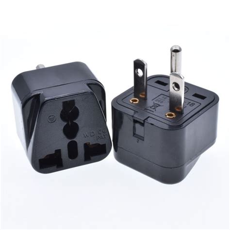 Wholesale Black White Nema 6 15p 250v 15a Copper Universal America Grounded 3 Pin Ac Plug Us