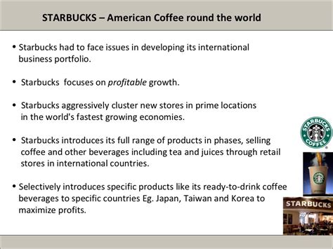 Starbucks International Marketing Strategy