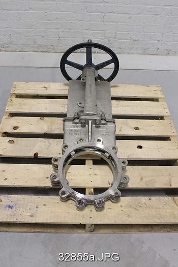 Used Fnw Hand Operated Knife Gate Valve For Sale At Can Am